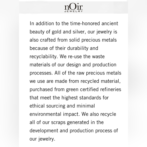 NWT nOir 3 piece earring set, straight post dangle stud and hoop bridal set $168 - Picture 8 of 9